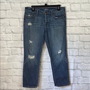 Ann Taylor LOFT Boyfriend Style Jeans